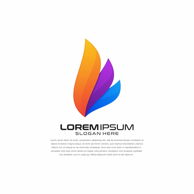 Free vector geometri logo icon colorfuel