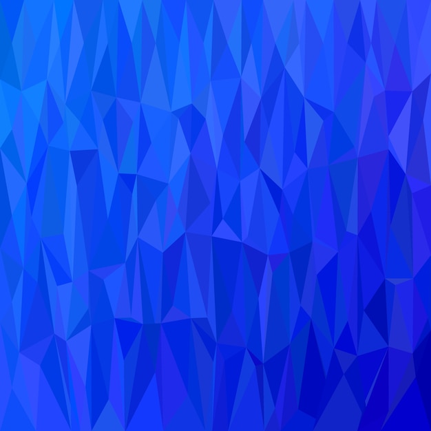 Free Vector geometric abstract triangle pattern background - polygon mosaic vector illustration from triangles in blue tones