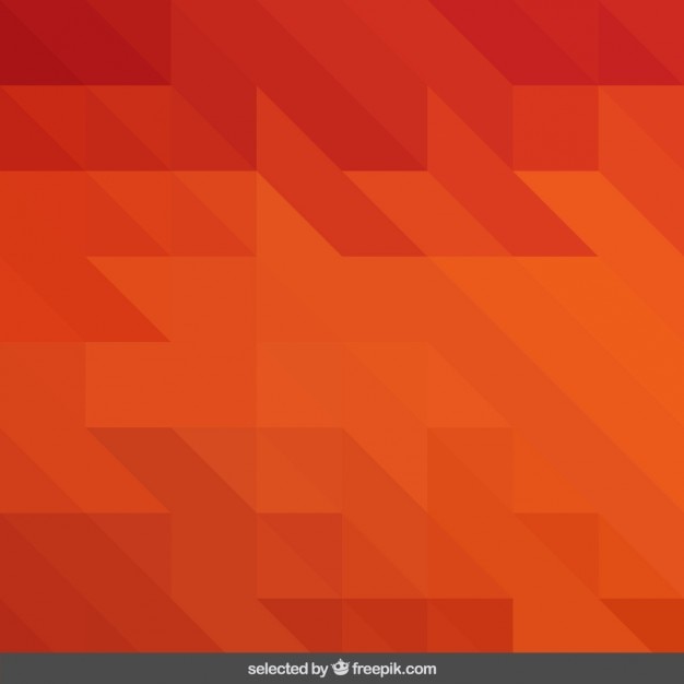 Geometric backdrop in warm tones