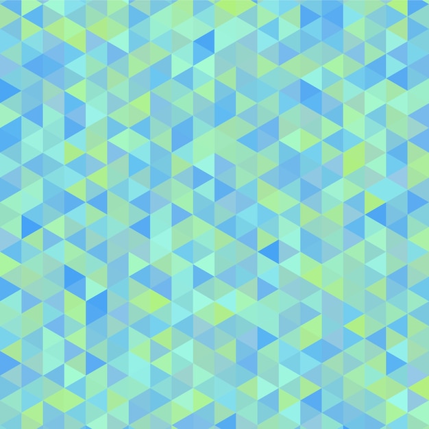 geometric background in blue and green tones