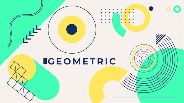 Geometric background concept