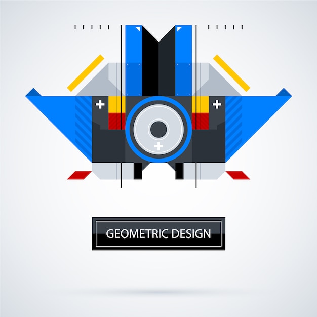 Free Vector geometric background design