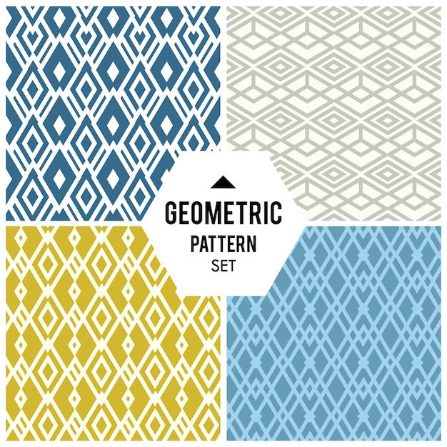  Geometric background with rhombus and nodes. Abstract geometric pattern