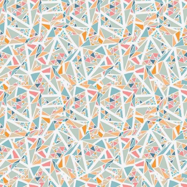 Geometric background with small triangles and white lines