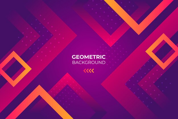 Geometric background with squares 