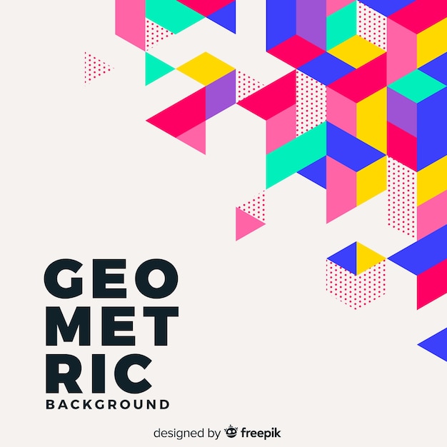 Free Vector geometric background