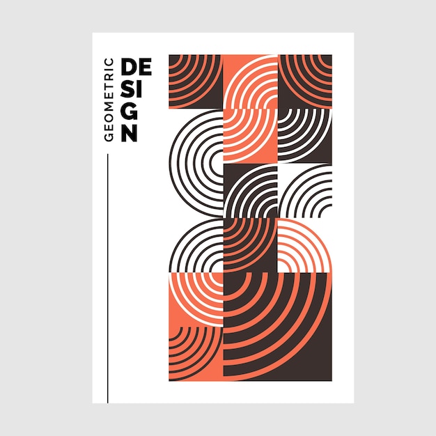 Geometric business brochure