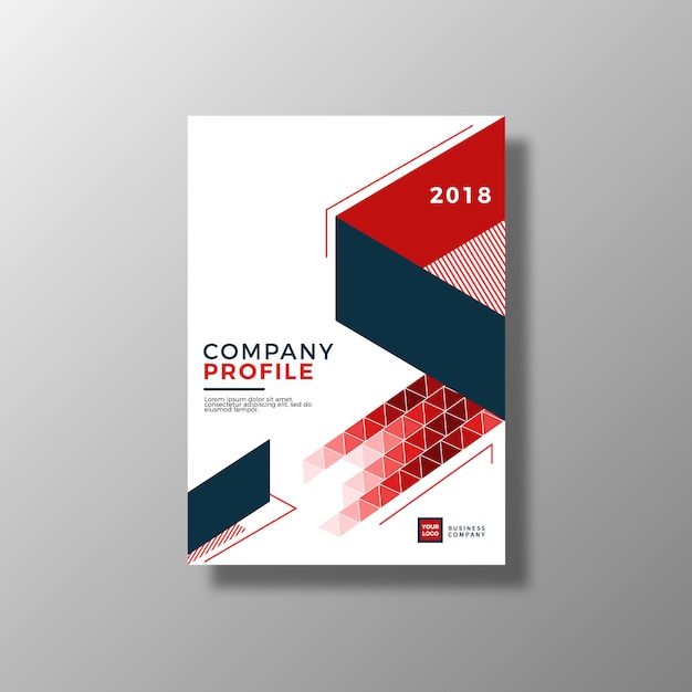 Geometric business brochure