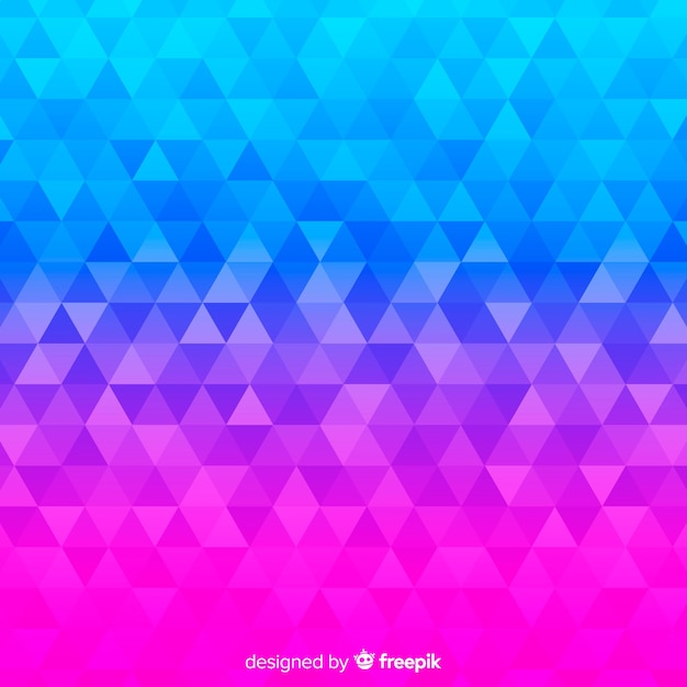 Geometric colorful background