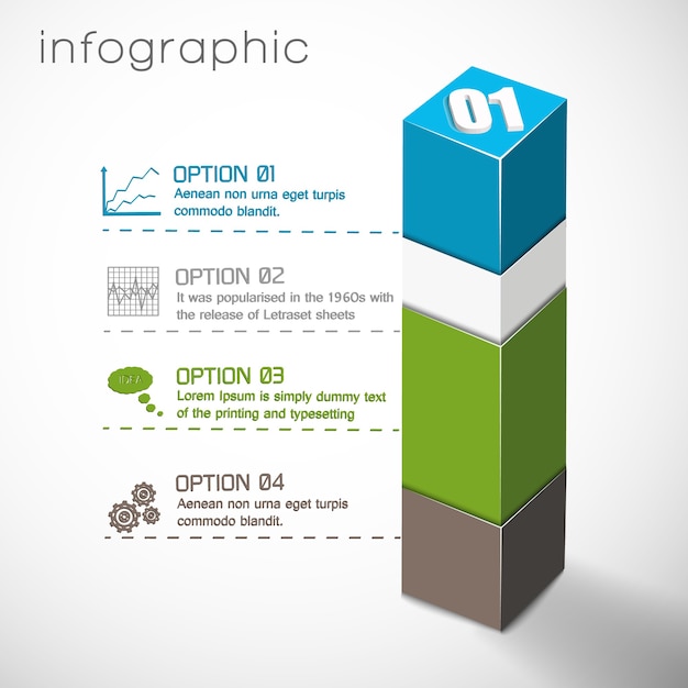 Geometric Composition Infographics