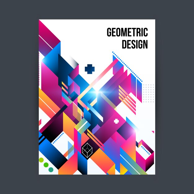 Geometric cover design