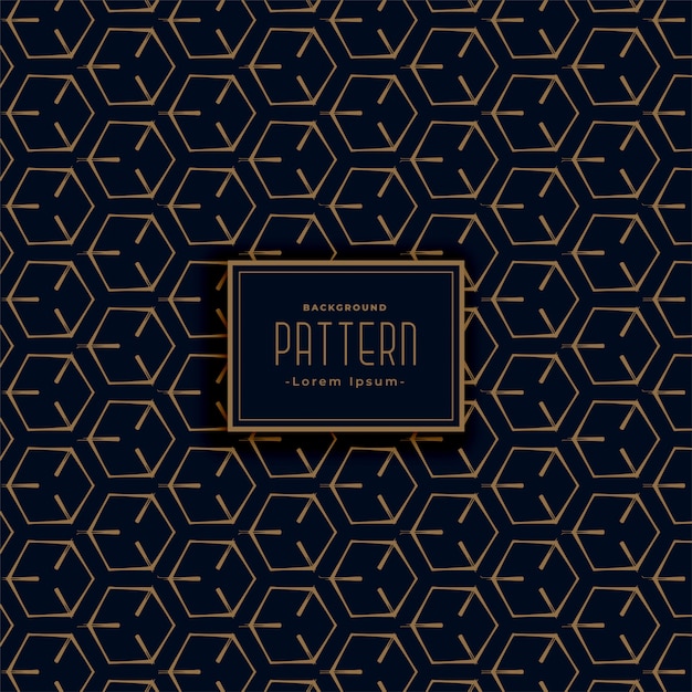 Geometric dark pattern made with lines