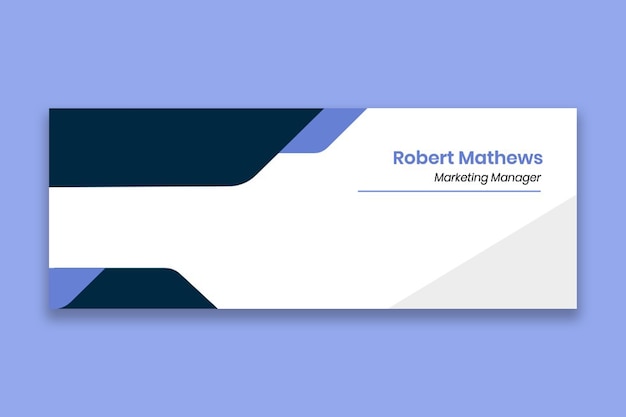 Geometric formal company facebook profile cover