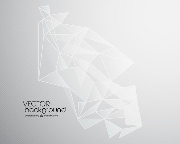 Free Vector geometric grey template 