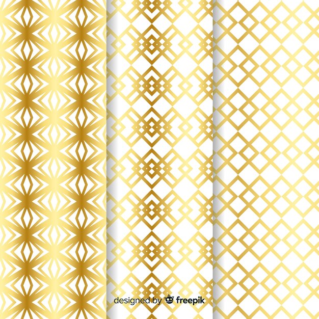 Geometric luxury pattern collection