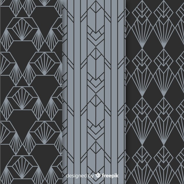 Geometric luxury pattern collection