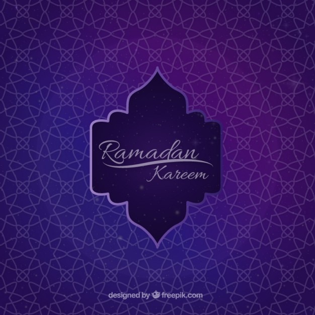 Free Vector geometric ornamental ramadan background