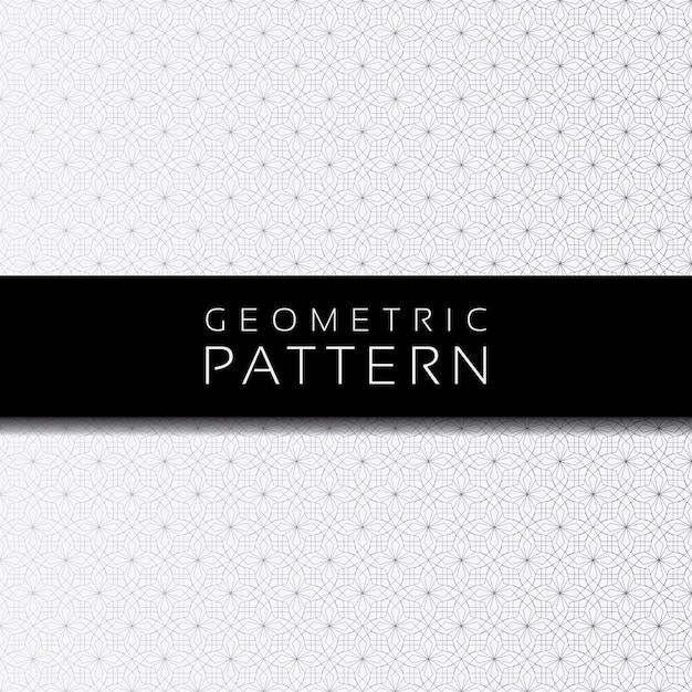 Geometric pattern background