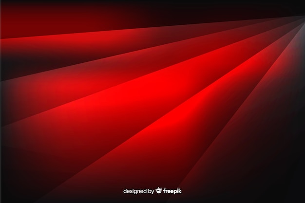 Geometric red shapes background