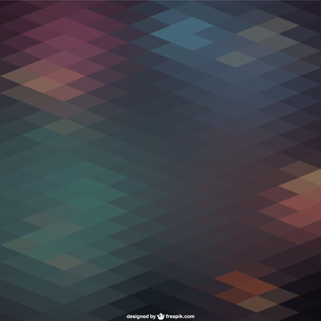 Free Vector geometric rhombus background