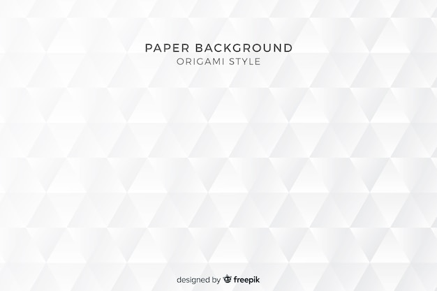 Geometric shapes background in paper style