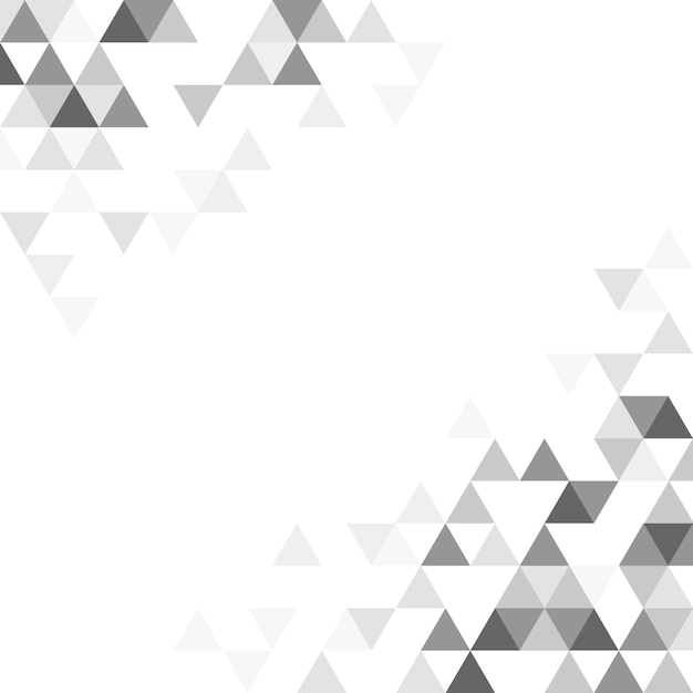 Free Vector geometric triangle pattern illustration