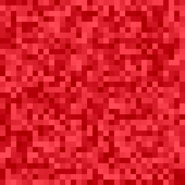 Free Vector geometrical abstract square mosaic background - vector design from squares in red tones