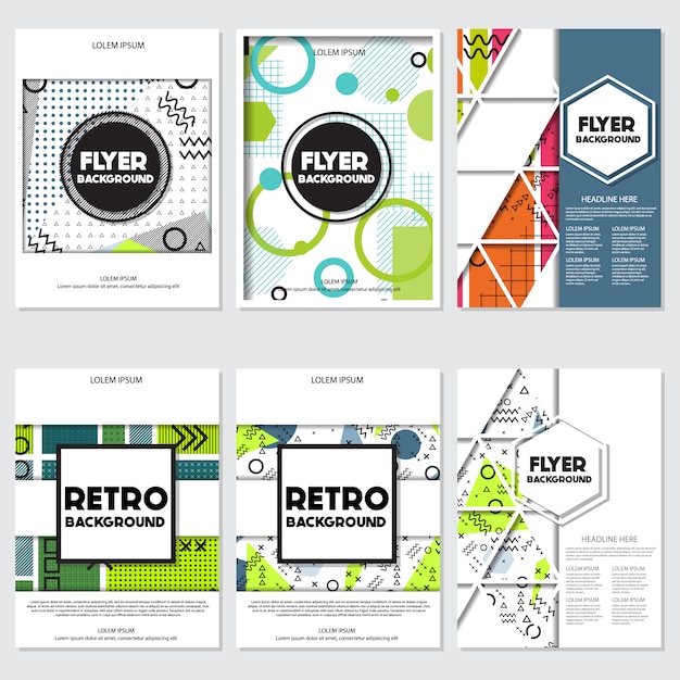 Geometrical flyer design