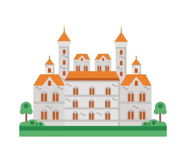 Free Vector germany neuschwanstein design