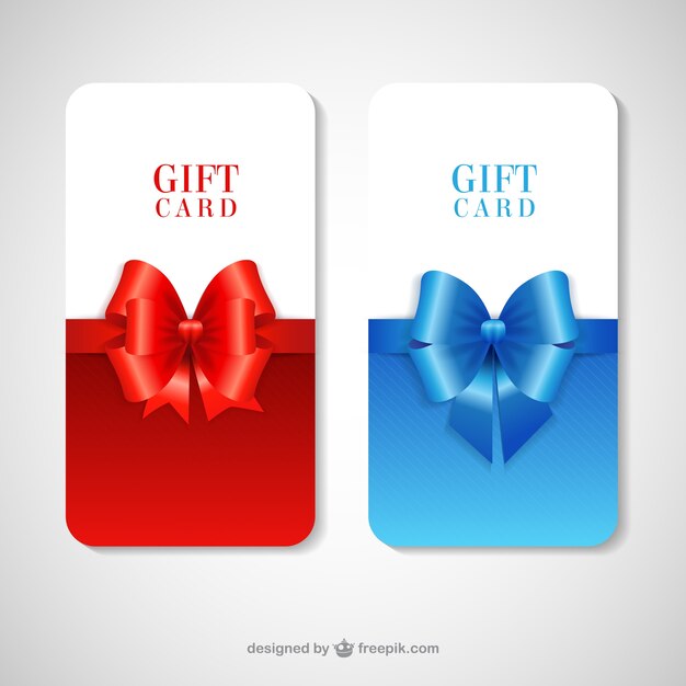 Gift cards pack