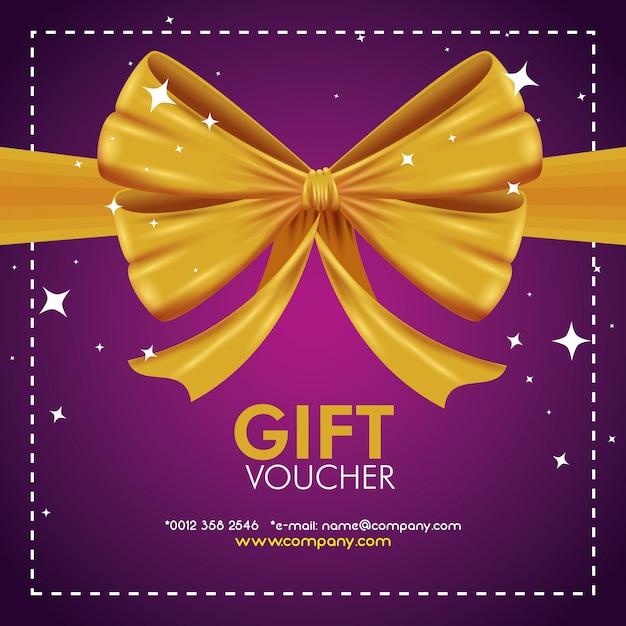 Gift coupon with special promotion sale