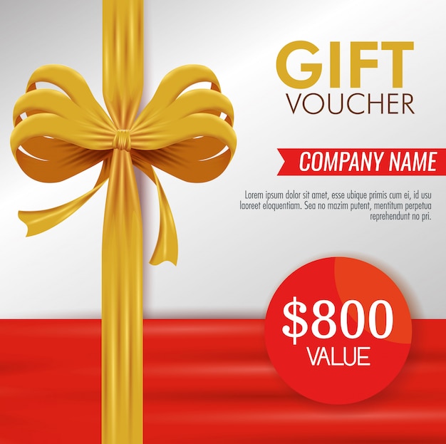 Gift coupon with special promotion