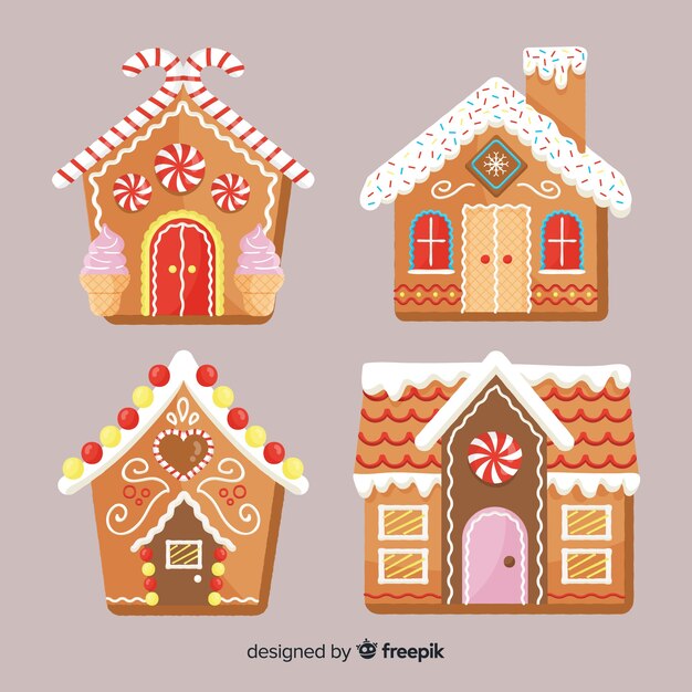 Gingerbread cabin pack