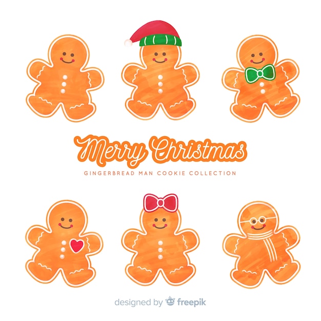 Gingerbread man collection