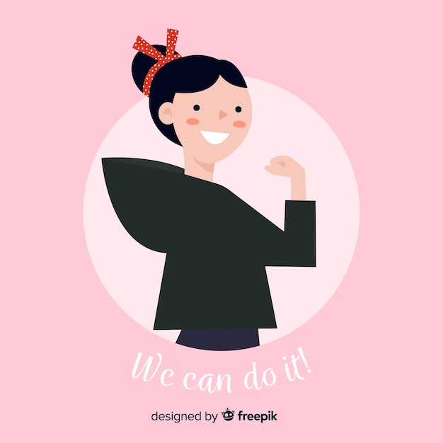 Free Vector girl power