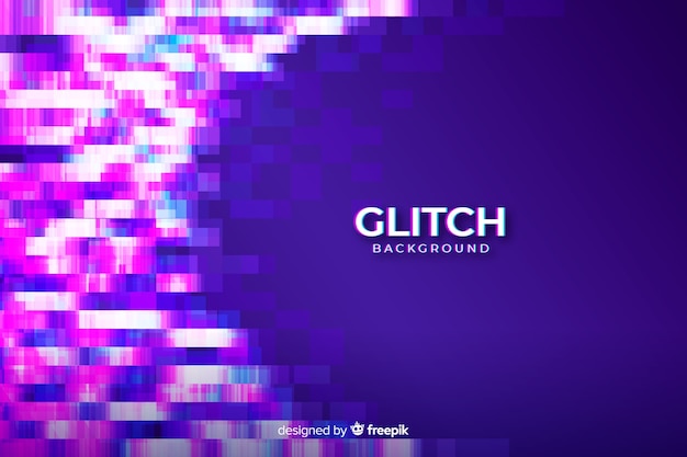 Glitch background