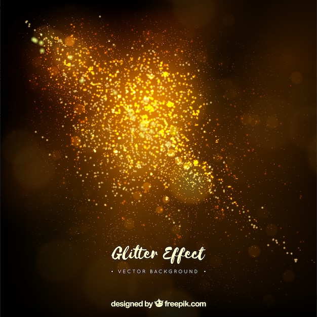 Glitter effect background