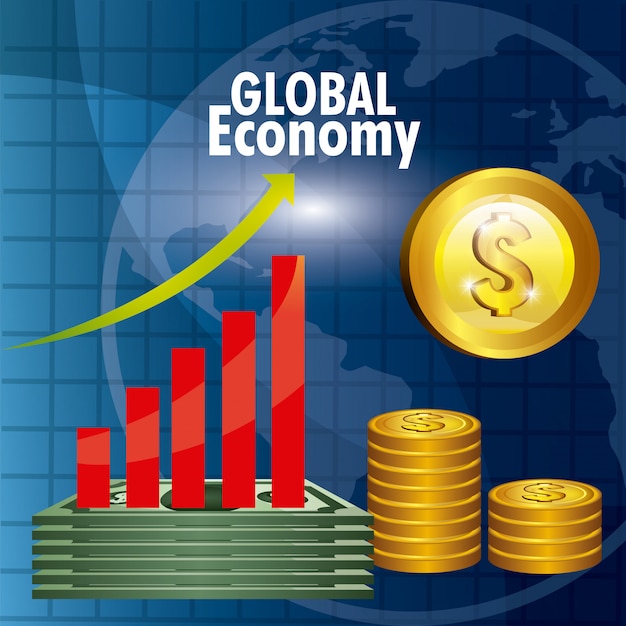 Global economy design.