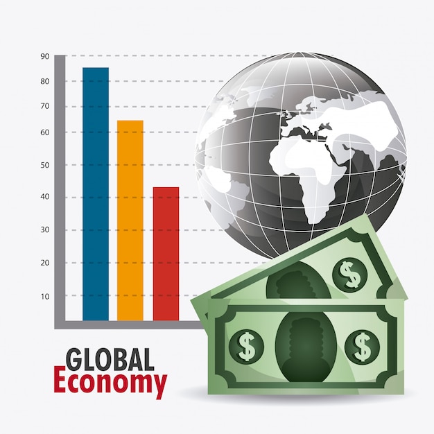 Global economy design.