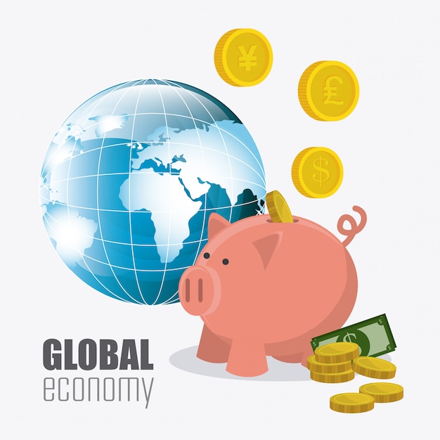 Global economy, money and business