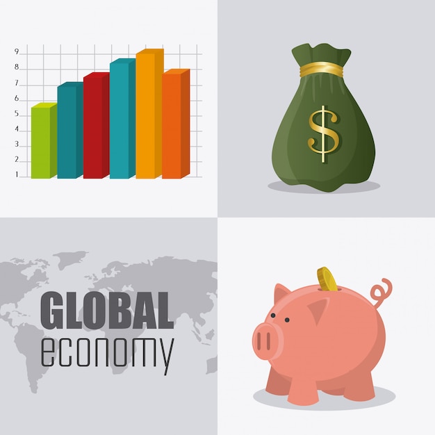 Global economy, money and business