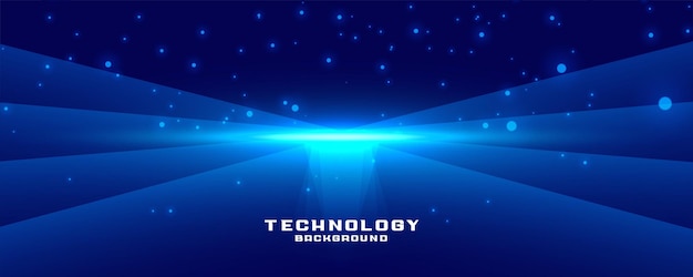 Glowing technology sparkling lines digital background vector illustration