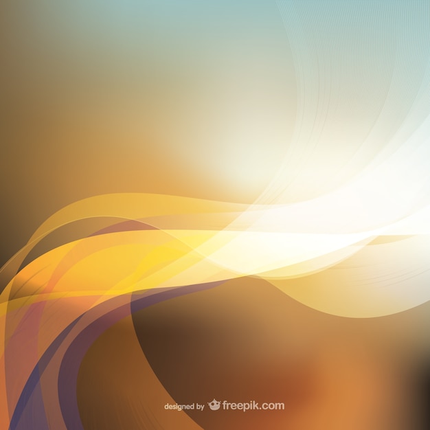 Free Vector glowing wavy background