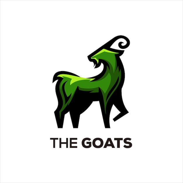 Goat illustration logo