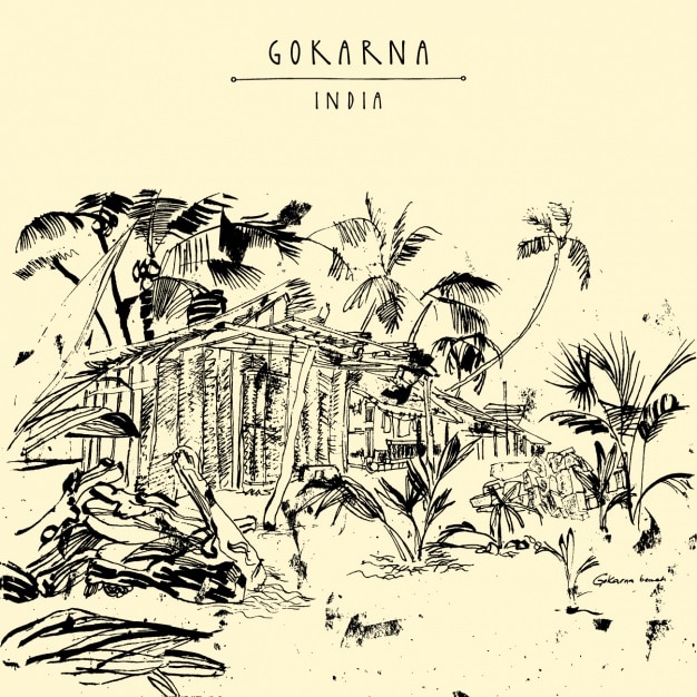 Gokarna background design