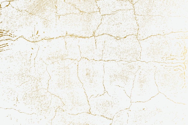 Free Vector gold cracked wall distressed  grunge texture background