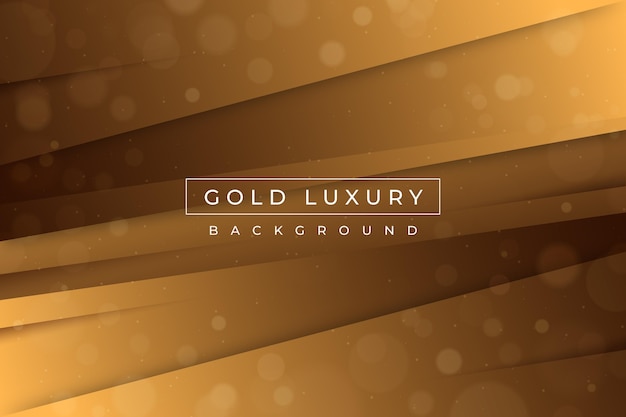 Free Vector gold luxury background