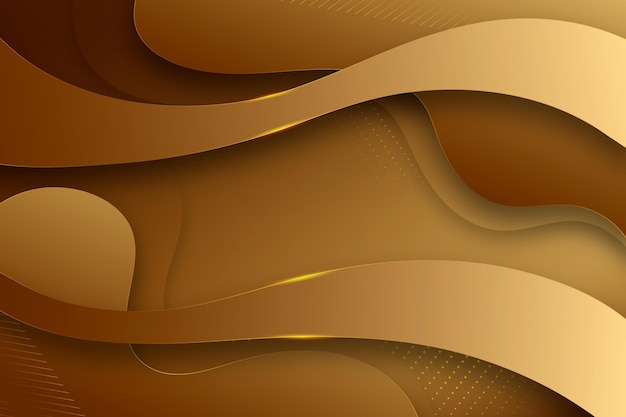 Free Vector gold luxury background