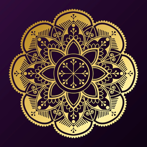 gold mandala