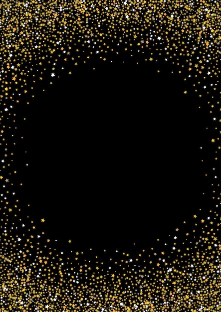 Gold star background 